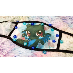 Mascarilla Face Mask Mega Charizard X