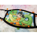 Mascarilla Face Mask Goku and Shenlong