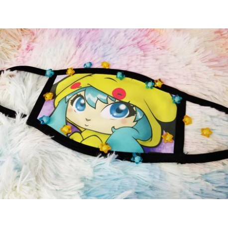 Mascarilla Face Mask Miku Pika