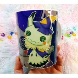Cute Mimikyu Halloween mug taza