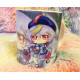 Cute Qiqi mug taza