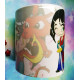 Cute Mulan mug taza