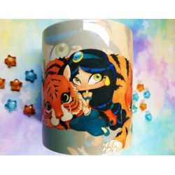 Cute Jasmin mug taza