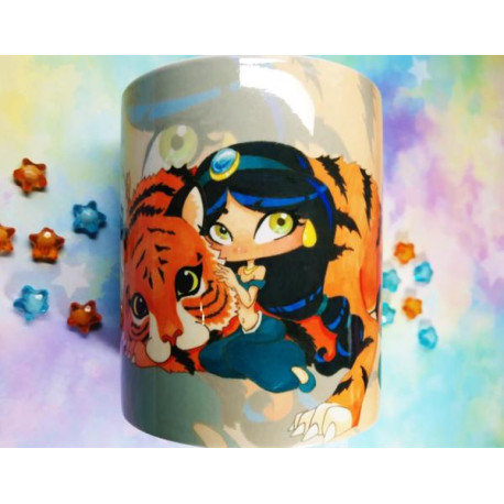 Cute Jasmin mug taza