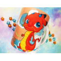 Cute Mushu mug taza