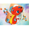 Cute Mushu mug taza