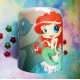 Cute Ariel mug taza