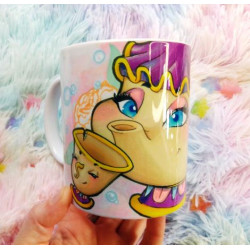 Cute mug taza Chip and Potts