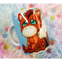 Cute mug taza Bullseye Perdigón