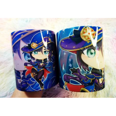 Cute Mona mug taza 2 models