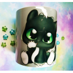 Cute Nightlight mug taza