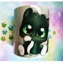 Cute Nightlight mug taza