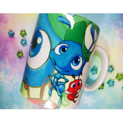 Cute Bugs mug taza bichos