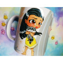 Cute Pocahontas mug taza