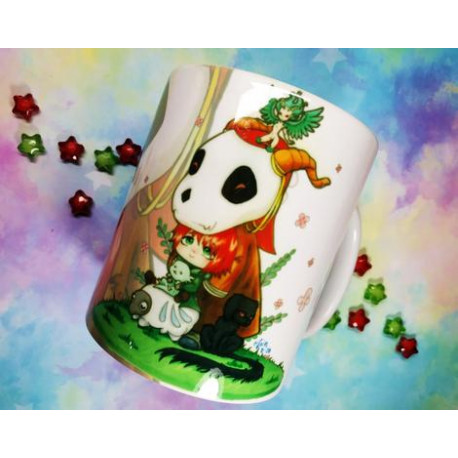 Cute Ancient Magus Bride mug taza