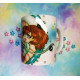 Cute Chihiro and Haku mug taza
