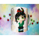 Cute Vanellope mug taza