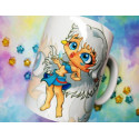 Cute Kida mug taza