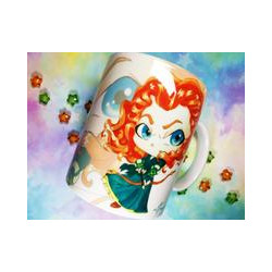 Cute Merida mug taza