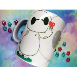 Cute Baymax mug taza
