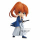 Rurouni Kenshin Minifigura Q Posket Himura Battousai Ver. A 14 cm