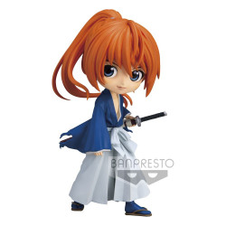 Rurouni Kenshin Minifigura Q Posket Himura Battousai Ver. A 14 cm