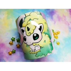 Cute Shiny Galar Ponyta mug taza