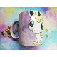Cute Shiny Galar Ponyta mug taza