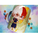 Cute Todoroki mug taza