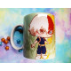Cute Todoroki mug taza