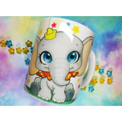 Cute Dumbo mug taza