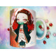 Cute Nezuko mug taza