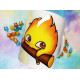 Cute Calcifer mug taza