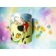 Cute Inuyasha and Kirara mug taza