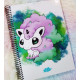 Cute Ponyta Galar notebook cuaderno A5