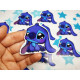 Pegatina papel sticker Stitch