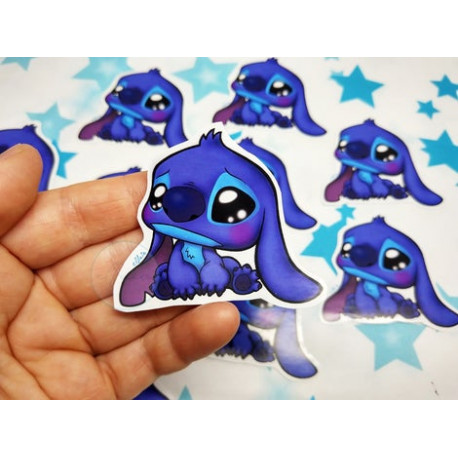 Pegatina papel sticker Stitch