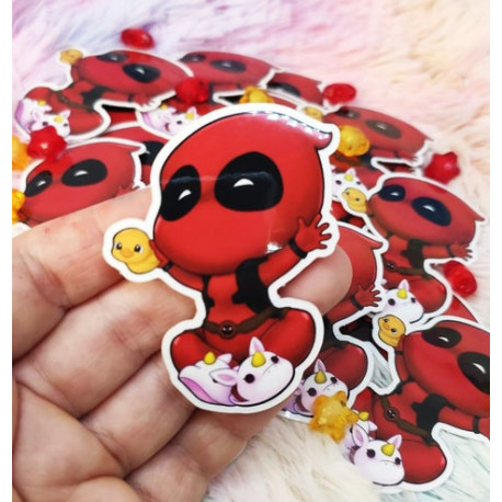 Pegatina baby Deadpool