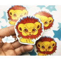 Pegatina papel sticker Simba