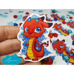 Sticker Pegatina papel Mushu