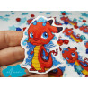 Sticker Pegatina papel Mushu
