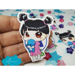 Pegatina papel sticker Boo