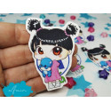 Pegatina papel sticker Boo
