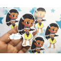 Pegatina papel sticker Pocahontas