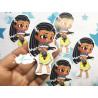 Pegatina papel sticker Pocahontas