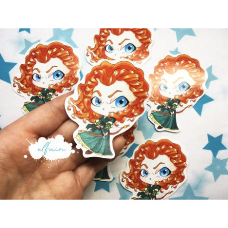 Pegatina papel sticker Mérida