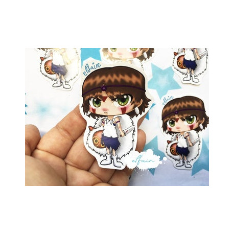 Pegatina papel sticker Mononoke