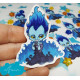 Sticker pegatina papel Hades