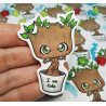 Pegatina papel Sticker Groot