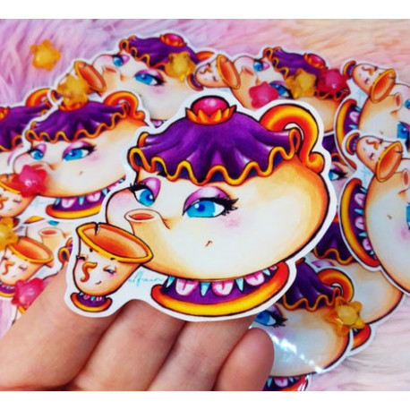 Pegatina Sticker Chip y Potts